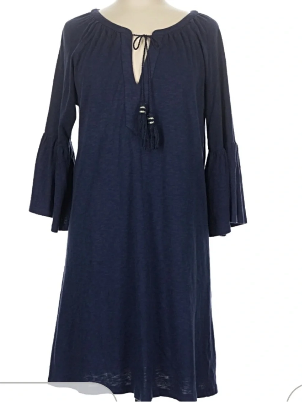 Lilly Pulitzer Navy 3/4 Bell Sleeve Dress - Picture 1 of 9